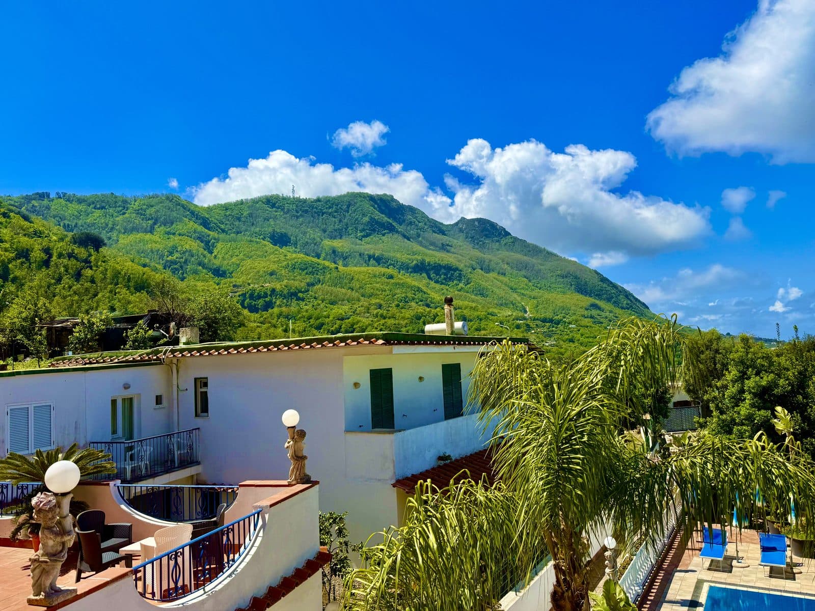 Vista panoramica dal balcone della camera Standard